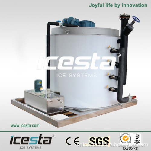 Icesta Competitive 15ton Stainless Steel Ice Flake Evaporator